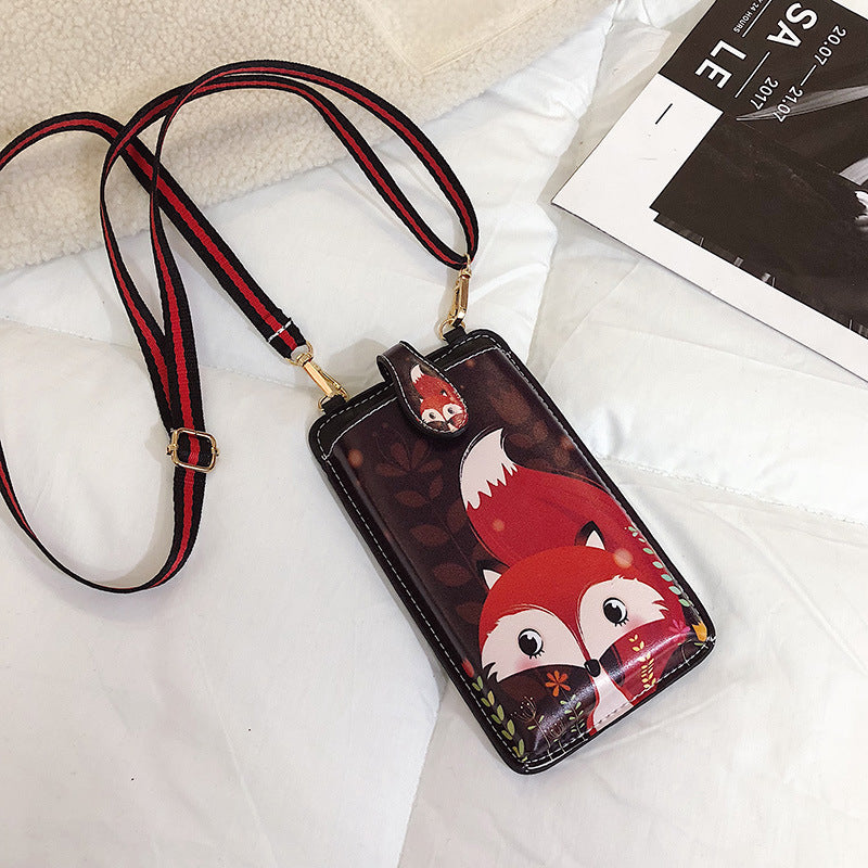 Elegant Printed Mobile Carryall for Women