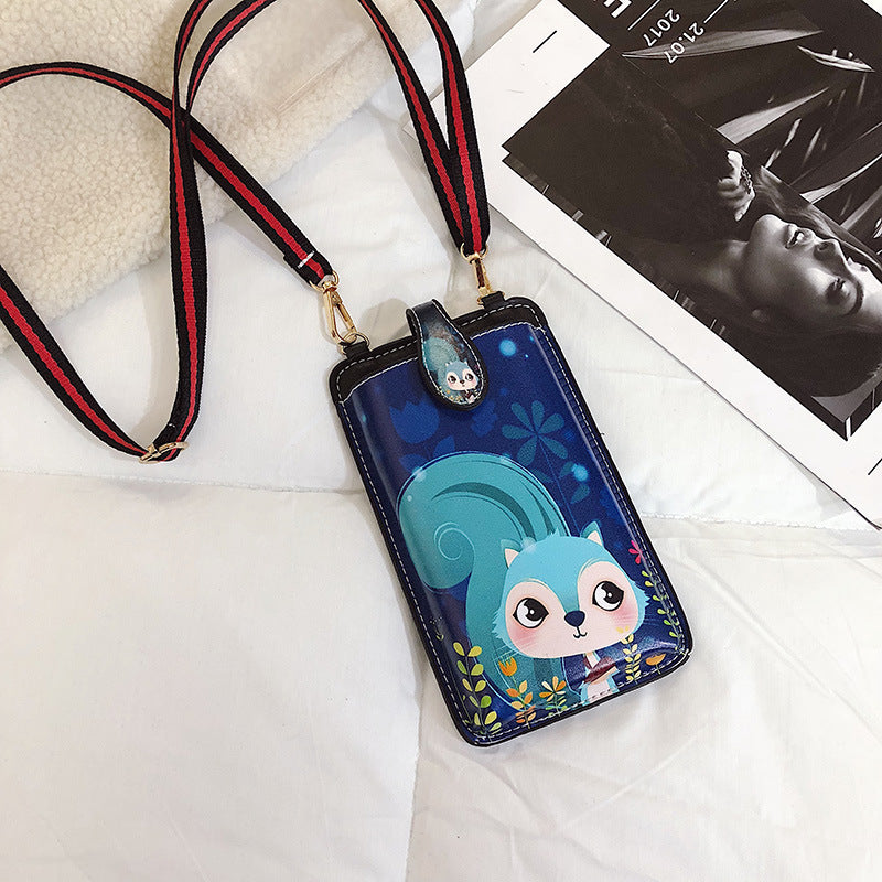 Elegant Printed Mobile Carryall for Women
