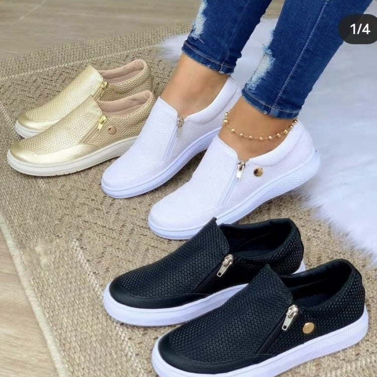 Chic White Women's Sneakers